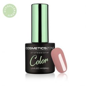 Гипоаллергенный бежевый гибридный лак для ногтей — 100, 7 мл Cosmetics Zone