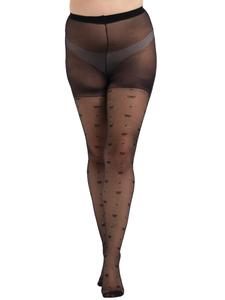 Тонкие колготки C&City, черный