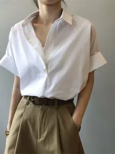 Рубашка с коротким рукавом Doux Belle, цвет White