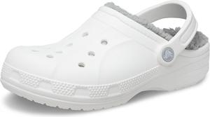 Унисекс сабо Crocs Ralen с подкладкой, белый/серый/светло-серый