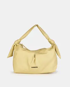 Хобо лимонного цвета Caminatta, жёлтый