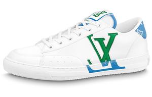 Кроссовки Louis Vuitton Charlie Skateboarding, белый/зеленый/синий