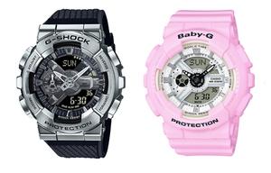 CASIO Часы Unisex Pair Table Series Black Watch
