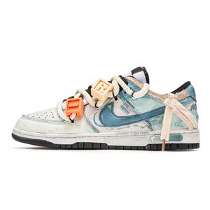 Детские скейтерские кроссовки Dunk Grade School Nike, белый