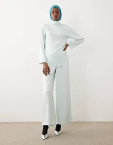 Мятные мятные широкие брюки IAAL