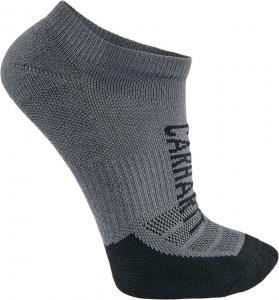 Носки Carhartt Force Midweight Logo Low Cut Socks (3 Pairs), цвет Grey/Black