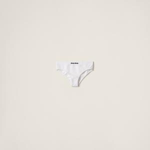 Бесшовные трусики MIU MIU, белый