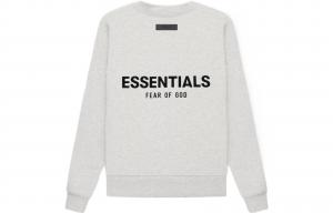 Футболка с круглым вырезом SS22 Fear Of God Essentials, светло-бежевый