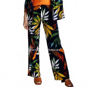 Брюки палаццо в темно-синем цвете Frank Lyman