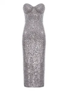Платье Karlie Cuanna, серебристый