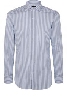 Рубашка в полоску Барба Barba, синий