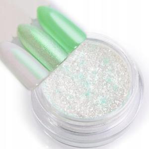 Пудра для украшения ногтей GlowOn Olivia, зеркальный эффект, 0,5 г, AllePaznokcie