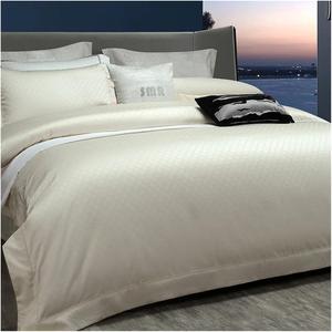 DARSOME Комплект постельного белья из 100% хлопка премиум-класса, утолщенный, делюкс жаккард White