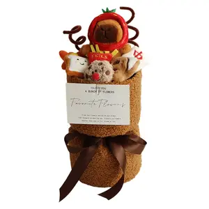 Плюшевая кукла Capybara Bouquet высотой 30 см Beerus