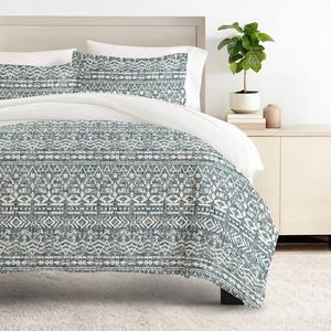 Комплект постельного белья Urban Loft, комплект пододеяльников с рисунком, белое одеяло и комплект однотонного постельного белья, цвет Modern Rustic Navy