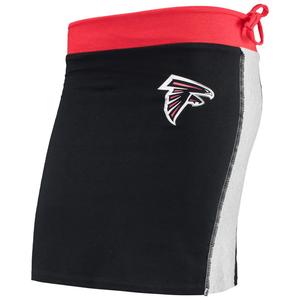 Женская пережаренная одежда Black Atlanta Falcons Экологичная короткая юбка