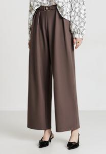 Брюки Calliope CON CINTURA DECORATIVA, Fango/Brown