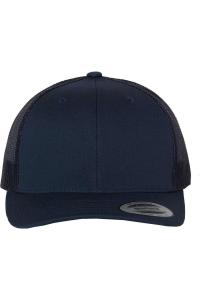Кепка YP Classics из шести панелей в стиле ретро дальнобойщика, темно-синий