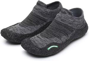 Мужские и женские легкие модные водные туфли для пляжа, дайвинга, рыбалки и водного спорта Zonkacen, серый
