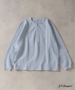 Длинная футболка-поло из сетчатой ткани Leno Journal Standard, цвет Saxe Blue