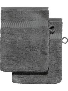 Erwin Müller Рукавицы для мытья махровые, 2 шт , Sindelfingen, антрацитового цвета