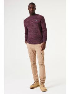 Пуловер Garcia, цвет schwarz/dunkelrot