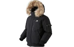 Пальто-парка унисекс черного цвета New Balance, черный