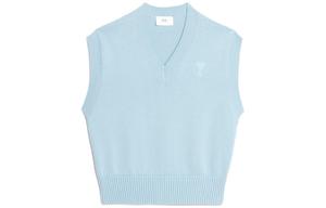 Весенне-летняя коллекция 2023 Жилет унисекс небесно-голубой AMIPARIS