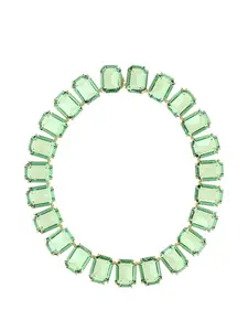 Ожерелье Millenia, украшенное кристаллами Swarovski, золотой