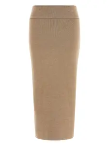 Юбка из трикотажа Jacquemus, нейтральный