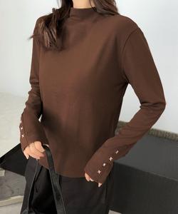 Топ с высоким воротником и пришитыми рукавами Aimoha - Select -, цвет Chocolate