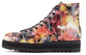 Стильные женские кеды для скейтбординга с высоким берцем, разноцветные Onitsuka Tiger