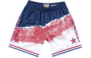 Мужские баскетбольные шорты Mitchell & Ness SW Fan Edition красные Mitchell Ness