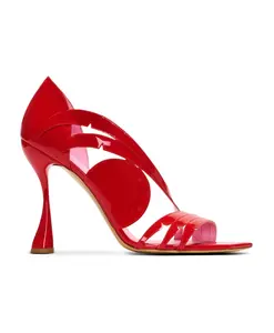 Сандалии Eden на каблуке Balmain, красный