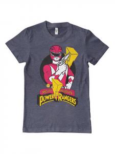 Футболка Red Ranger Pose T-Shirt синего цвета Power Rangers