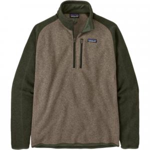 Мужской флисовый свитер Better Sweater с молнией на четверть длины. Patagonia, Seabird Grey