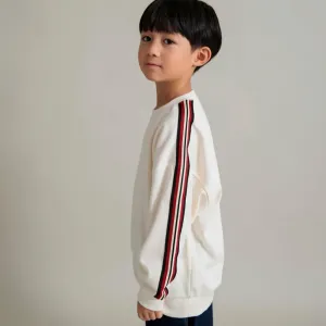 Толстовка с отделкой по линии рукава Branshes, цвет Ivory