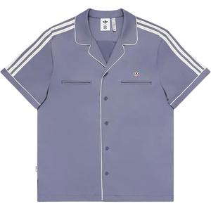 X CLOT Co-brand Shirt Unisex Purple Adidas Originals, фиолетовый