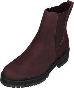 Женские модные водостойкие ботинки Челси TOMS Bennet, Water Resistant Blackberry Nubuck Leather