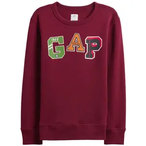 Детский свитшот GAP, темно-красный