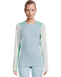 Женская футболка Helly Hansen Lifa Merino Midweight Crew, Blue