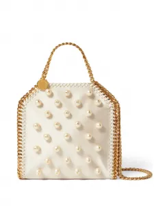 Декорированная сумка-тоут Stella Mccartney, бежевый