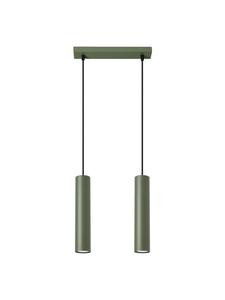 Подвесной светильник CASTRO 2, оливково-зеленый, высота 105 см Nice Lamps
