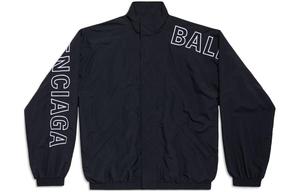 Куртка Balenciaga Logo-print, черный