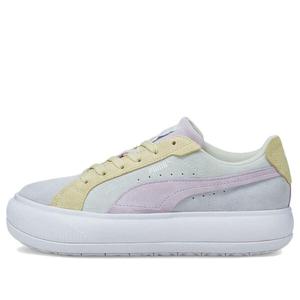 Кроссовки suede mayu raw 'ice flow white' Puma, серый