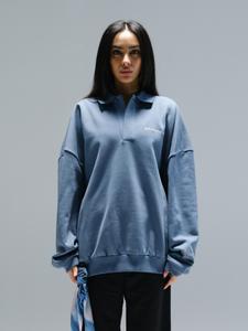 Толстовка Alessandro Magno FASHION, пыльно-синий