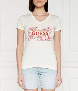 Футболка GUESS Slim Fit, экрю