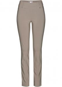 Эластичные брюки без застежки Bpc Selection, коричневый