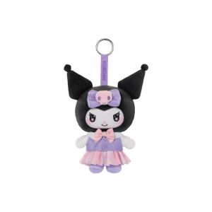 Sanrio Kuruomi Campus Journal виниловый плюшевый мистери бокс, одиночный бокс/полный бокс 6 шт TOP TOY, confirmed-hidden-taro фиолетовый kuromi (open)