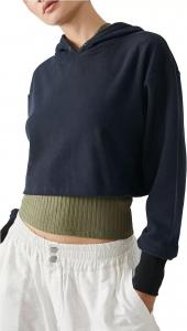 Женская худи со светоотражающим логотипом Fp Movement  Half Time, черный